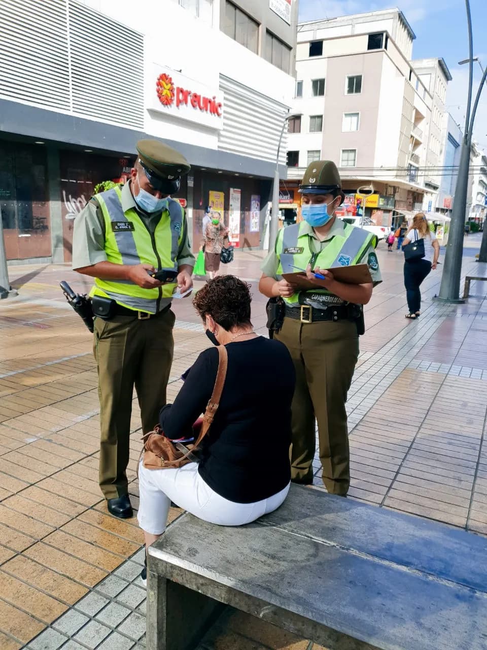 Fiscalizaciones durante primera jornada de cuarentena en Antofagasta.
