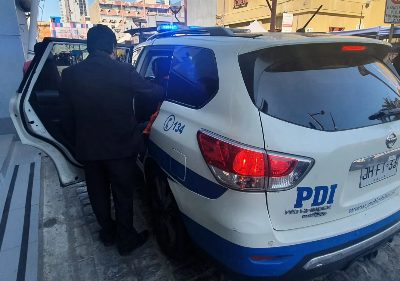 PDI detiene a sujeto acusado de violación y abuso sexual en Antofagasta.