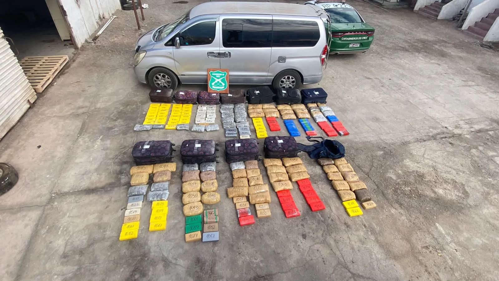 Fiscalía logró condena para cuatro imputados por tráfico de drogas en Tocopilla.