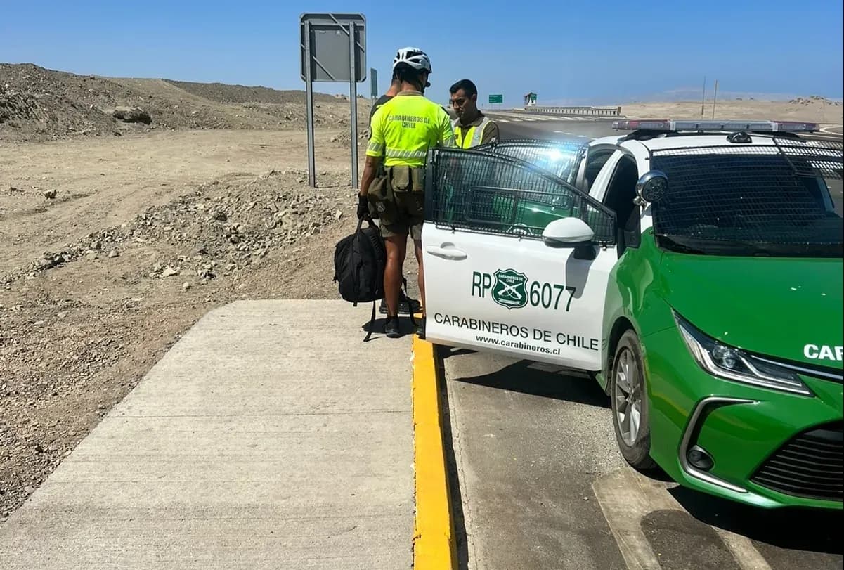 Carabineros detiene sujeto buscado por homicidio.
