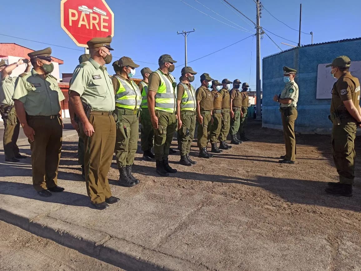 Carabineros refuerza presencia preventiva en Calama.
