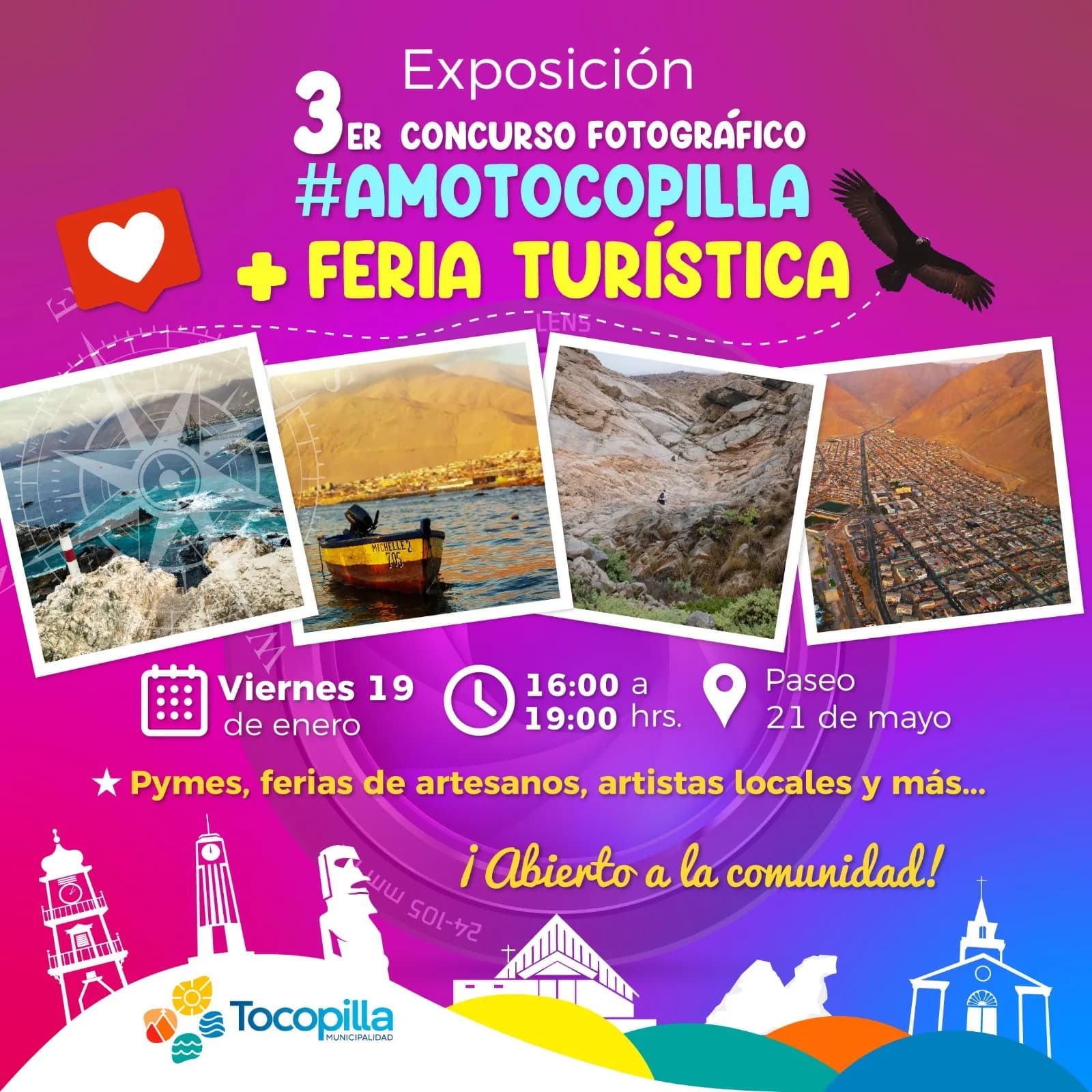 Fiesta Fotográfica y Feria Turística: #AmoTocopilla 3.0