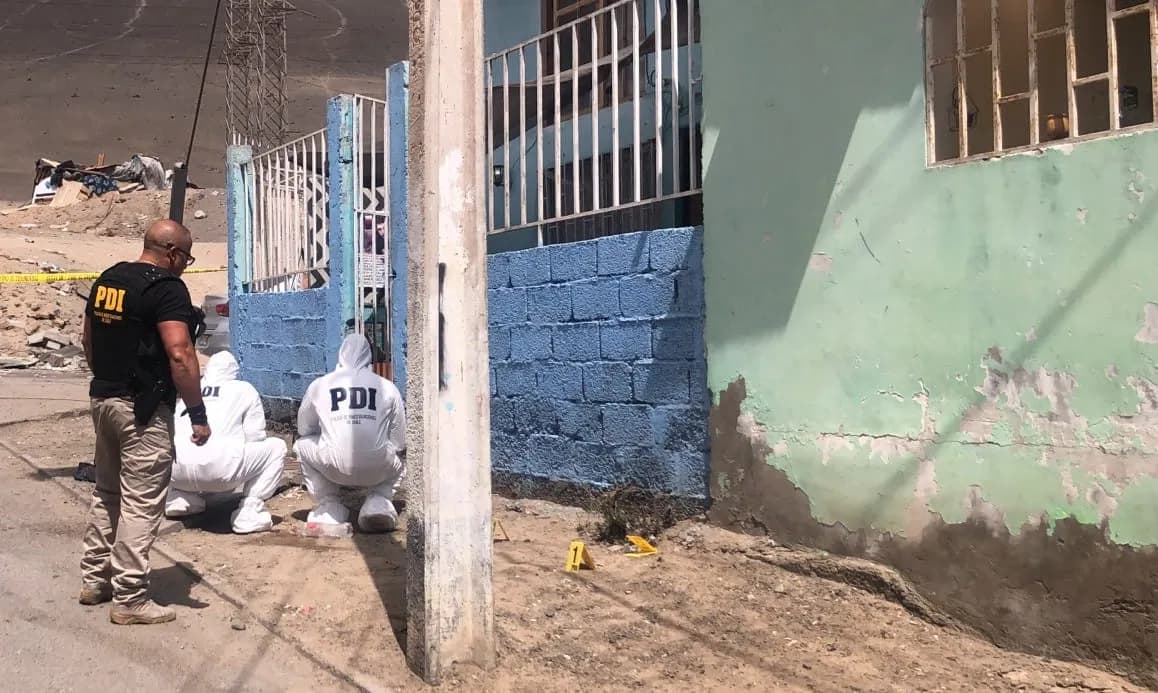 PDI investiga Homicidio de un joven de 21 años ocurrido en el sector norte de Antofagasta.