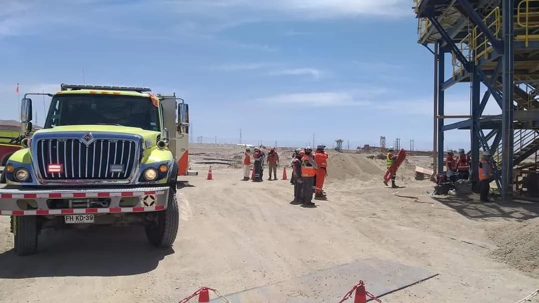 Trabajador de División Chuquicamata Codelco Norte fallece tras caer a buzon de descarga de material.