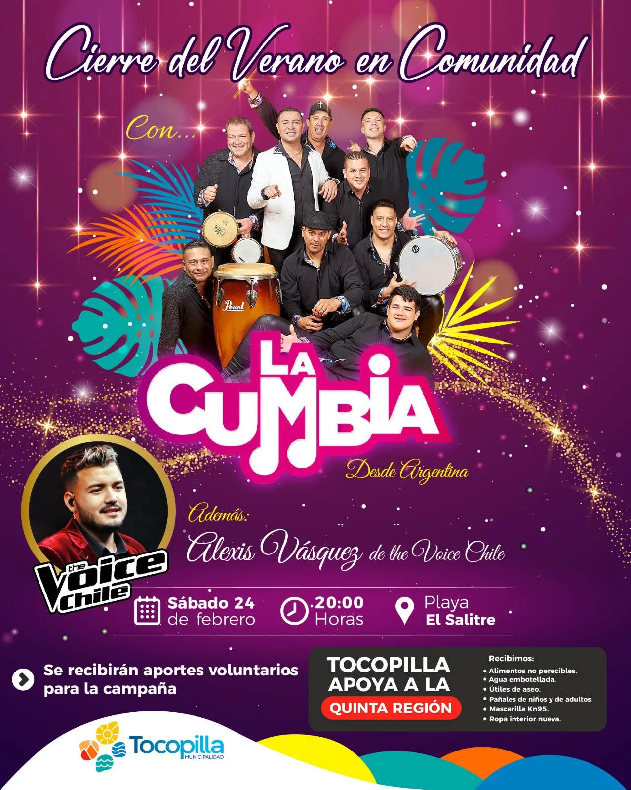  ¡Prepárate para una noche llena de diversión y buena música!