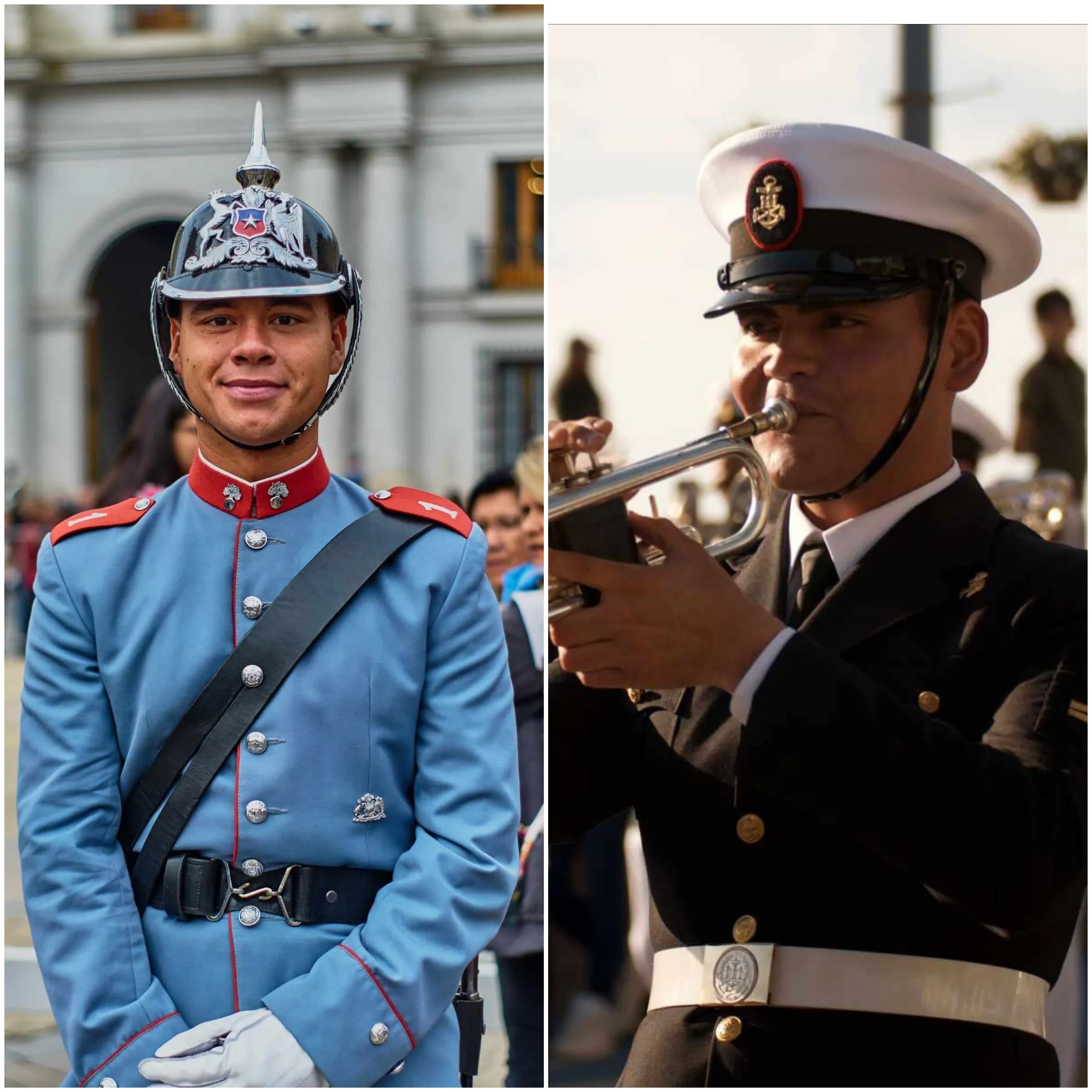 Parada Militar que conmemora un nuevo aniversario de las Glorias del Ejército de Chile y que adem...