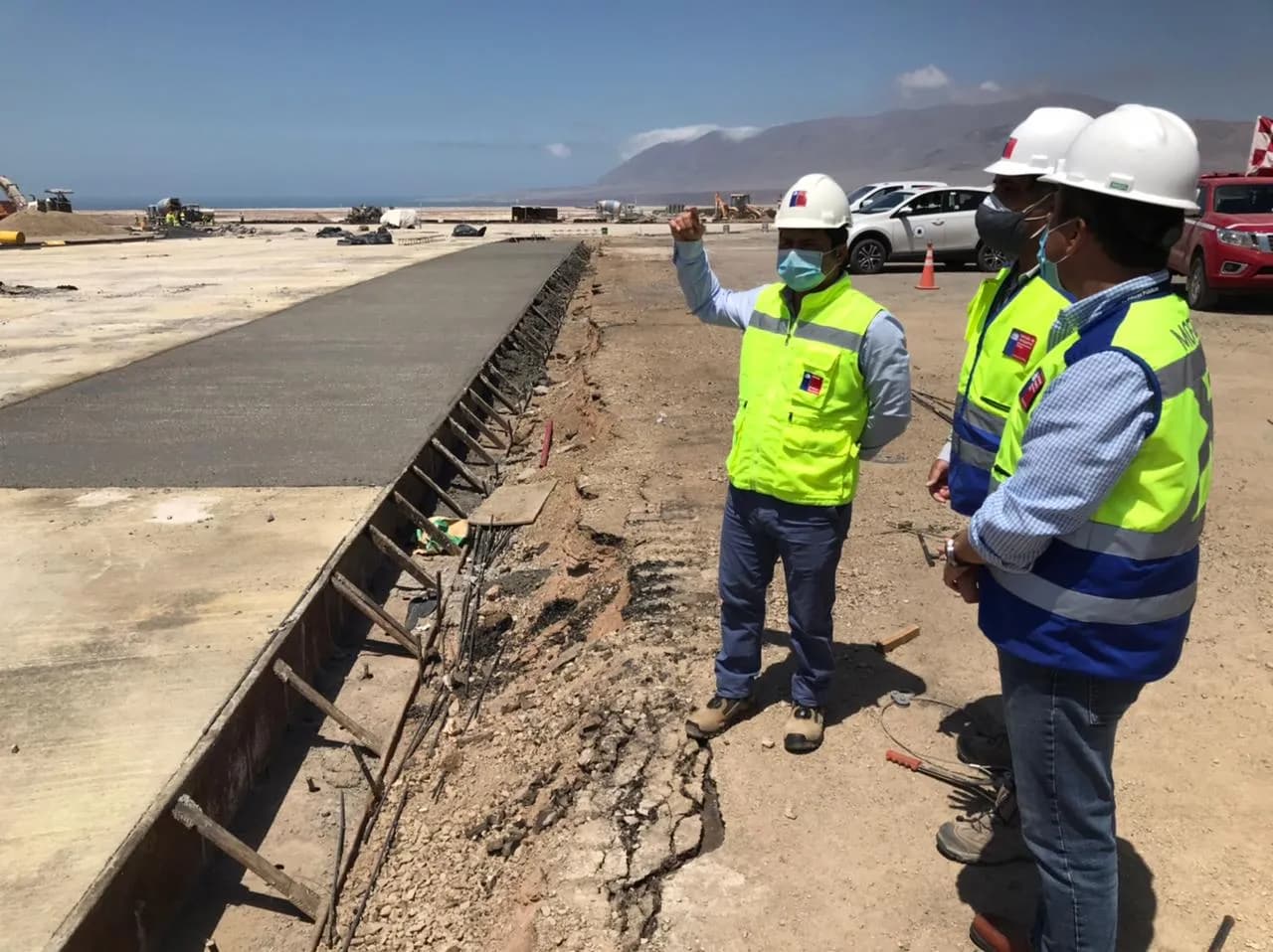 MOP proyecta adelantar término de obras en el aeropuerto Andrés Sabella.