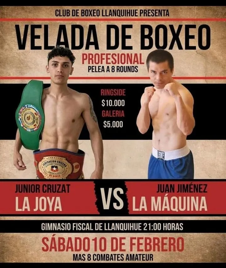 El Máquina Jiménez se prepara para hacer historia en el ring sureño