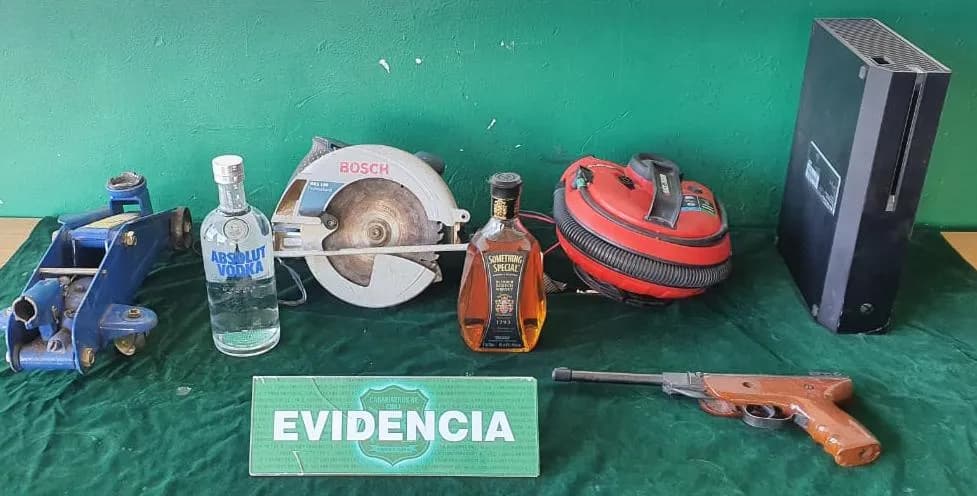 Detenido por Receptacion Ofrecia por red social especies recientes robadas en Calama.