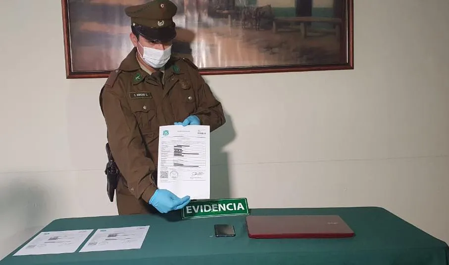Investigación de Carabineros detecta venta de Permisos Temporales y Salvoconductos