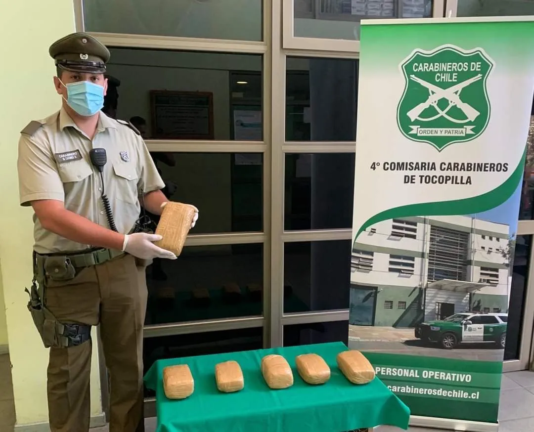 Fiscalía Tocopilla: 6 imputados que viajaban en carretera fueron formalizados por tráfico ilícito...