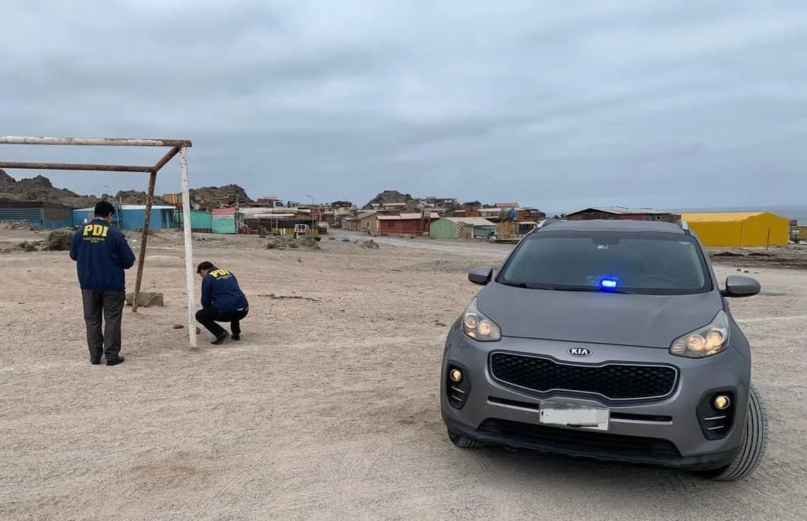 PDI Tocopilla investiga hallazgo de osamentas en el sector del Caleta Indígena