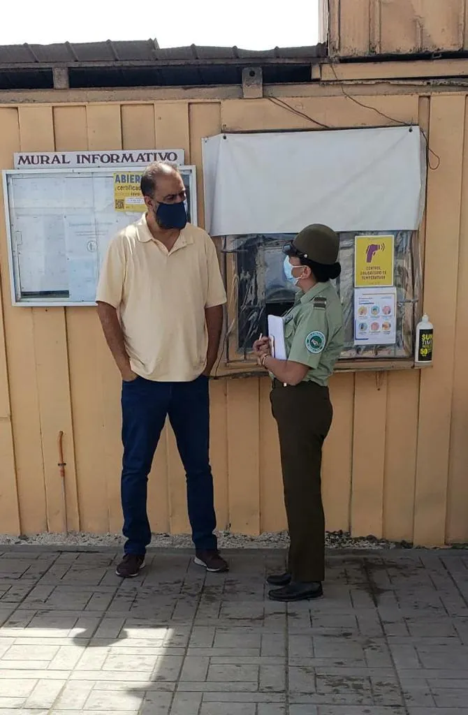 Carabineros refuerza la prevención con el transporte público en Antofagasta.