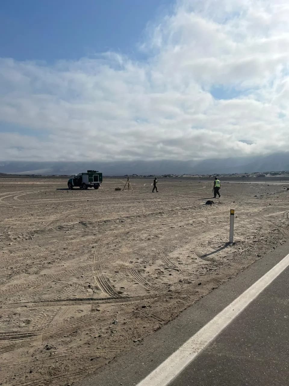 Trágico accidente en Hornitos: Motocicleta volcada deja un fallecido