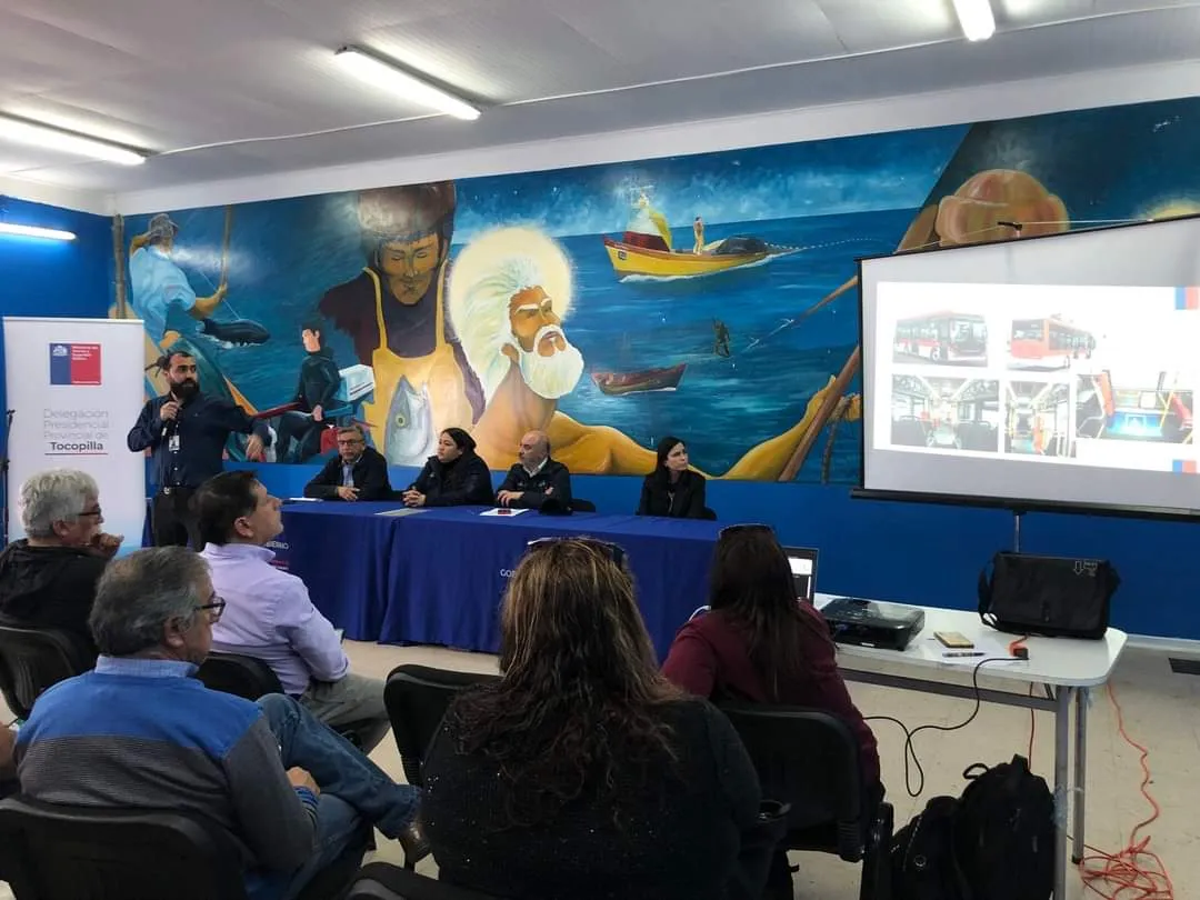 Tocopilla tendrá nueva licitación de buses alto estándar para el transporte público.