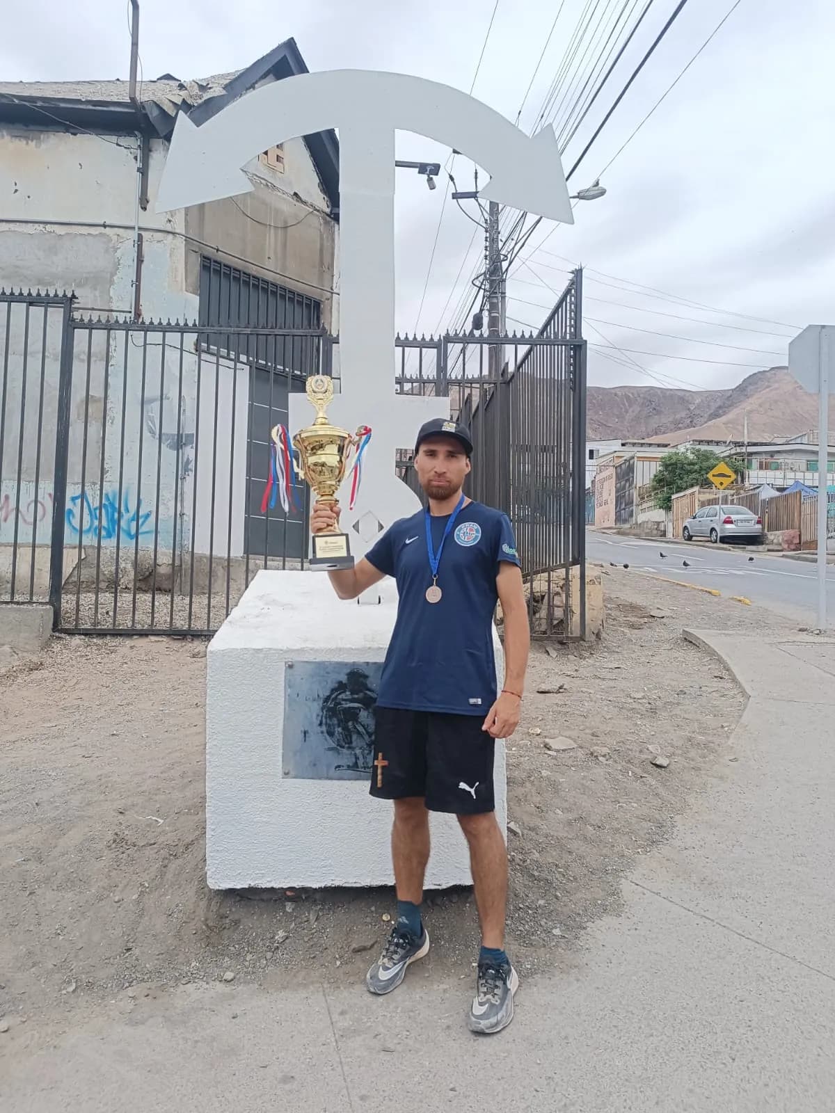 John Garcés Pastén, el tocopillano que conquistó el podio en la Carrera Ascenso El Ancla de Antof...