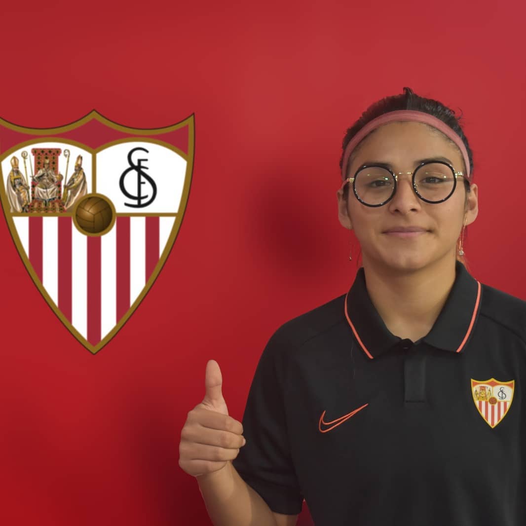 Javiera Toro es presentada ante el Sevilla.