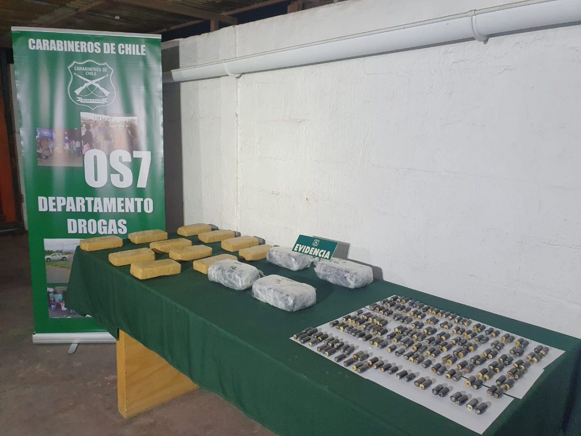 OS7 detuvo a 3 ciudadanos extranjeros por tráfico de drogas en diversos controles en Calama.