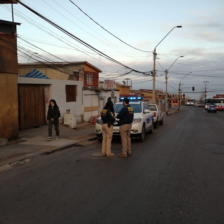 Joven de 23 grave tras ser baleado en Antofagasta.