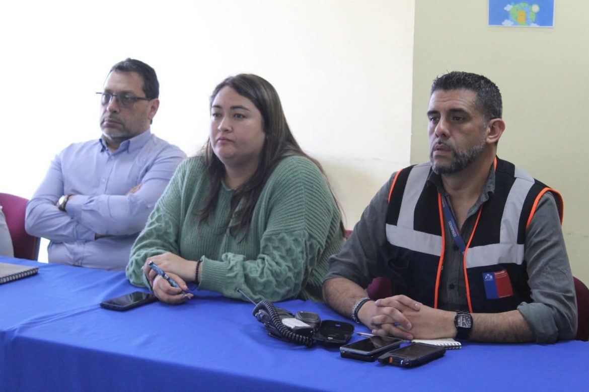 COGRID Provincial de Tocopilla reforzó coordinación en inicio de temporada de precipitaciones estivales.